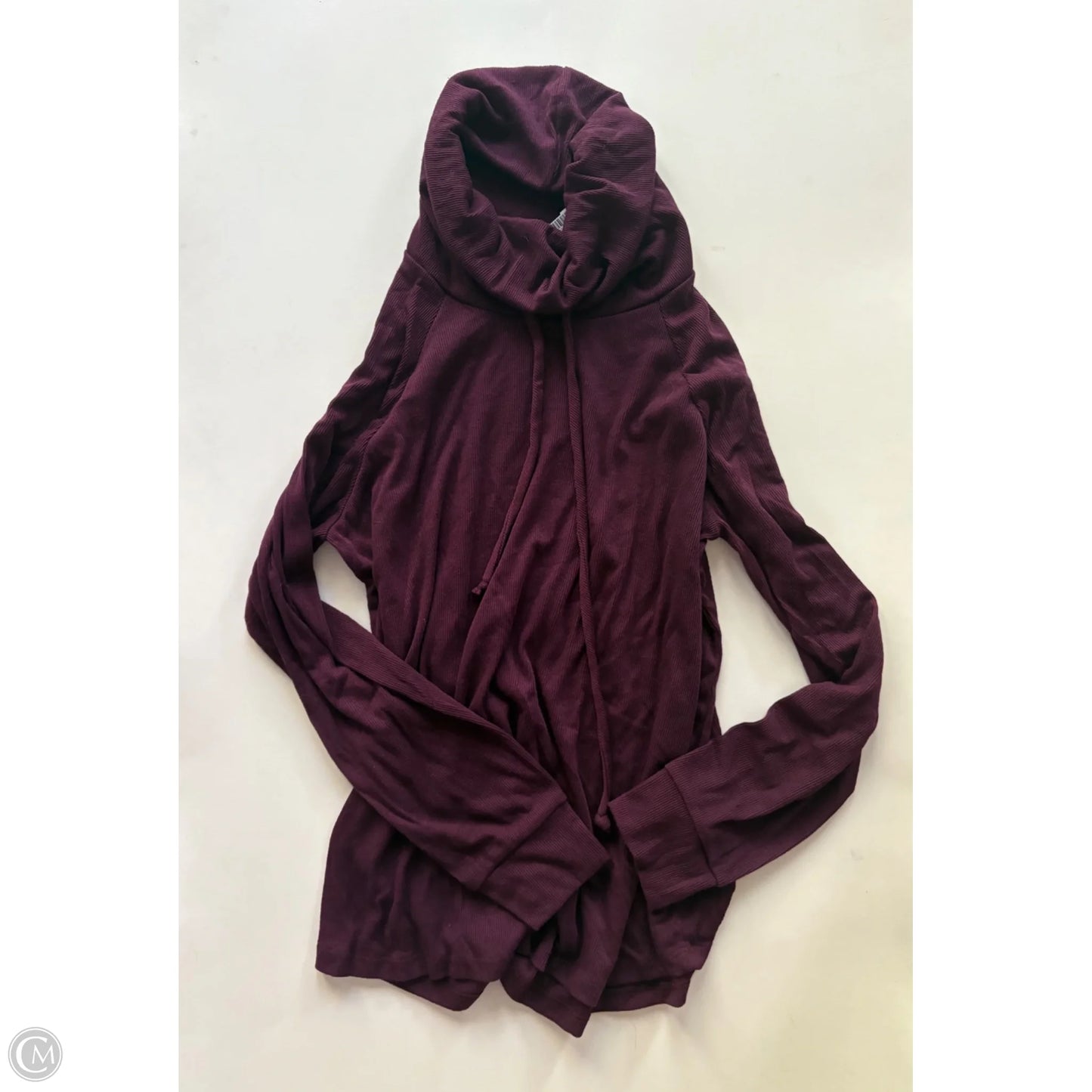 Top Long Sleeve By Staccato In Purple, Size: L