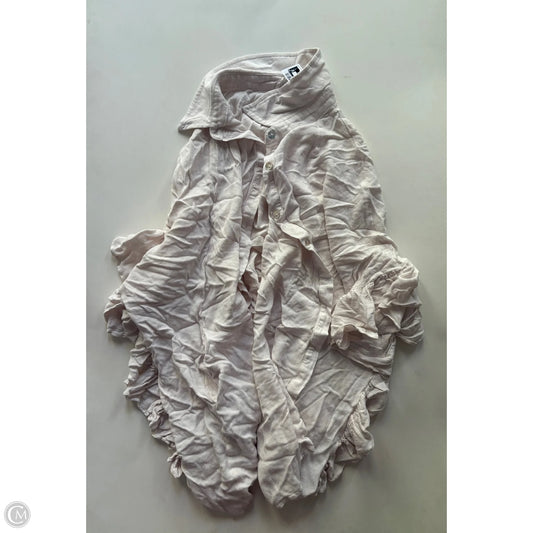Top Short Sleeve By Heyson In Cream, Size: M