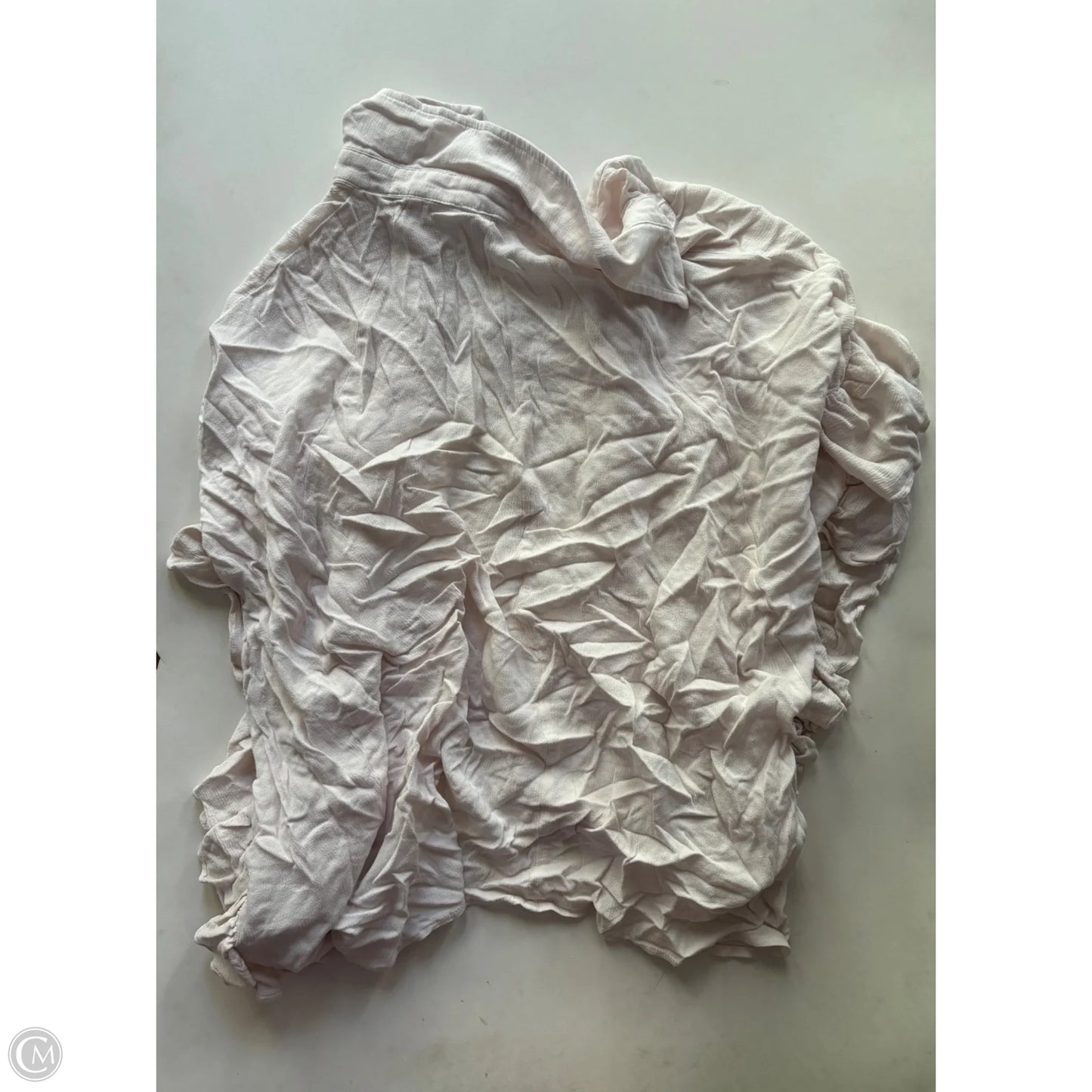 Top Short Sleeve By Heyson In Cream, Size: M