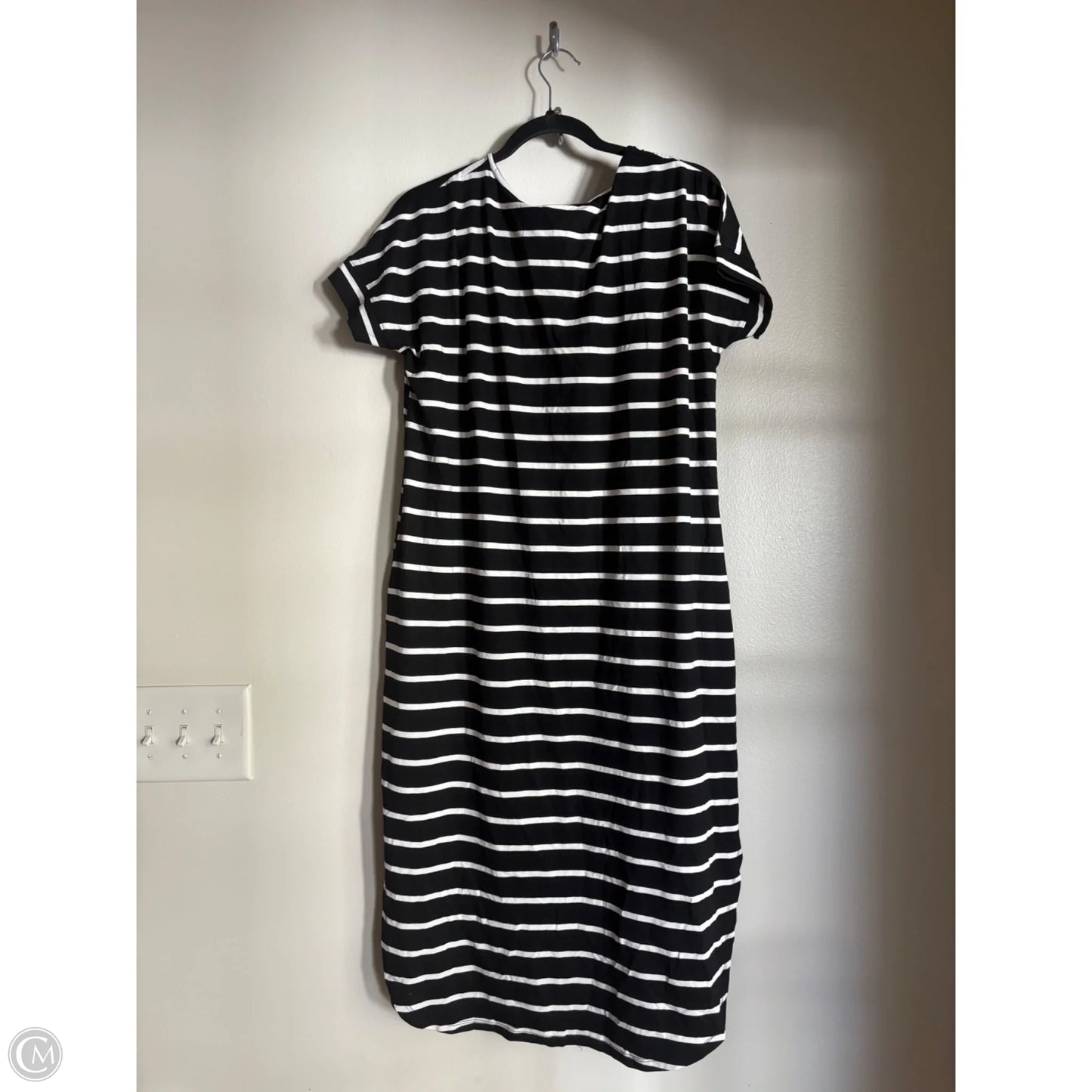 Dress Casual Maxi By Yelete In Striped Pattern, Size: L