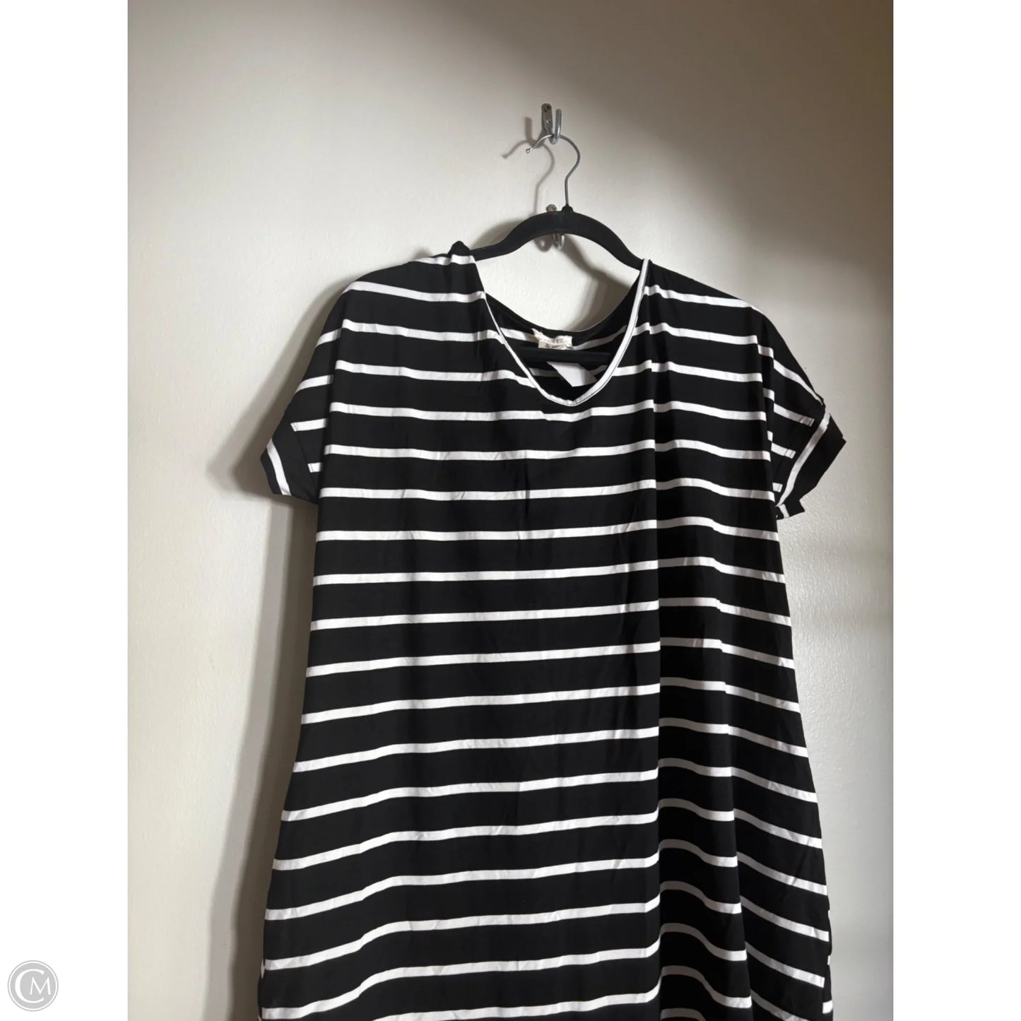 Dress Casual Maxi By Yelete In Striped Pattern, Size: L