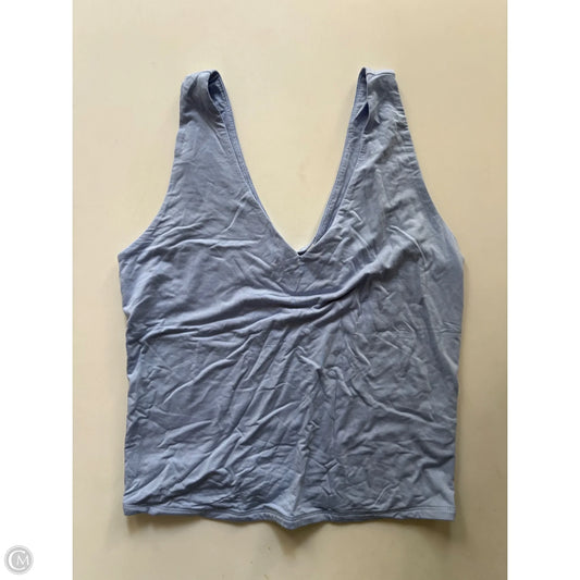 Athletic Tank Top By Be Cool In Blue, Size: L