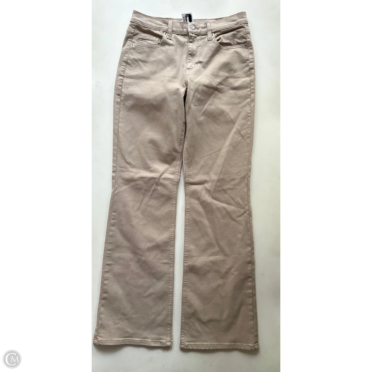 Jeans Wide Leg By Sneak Peek In Tan, Size: 4