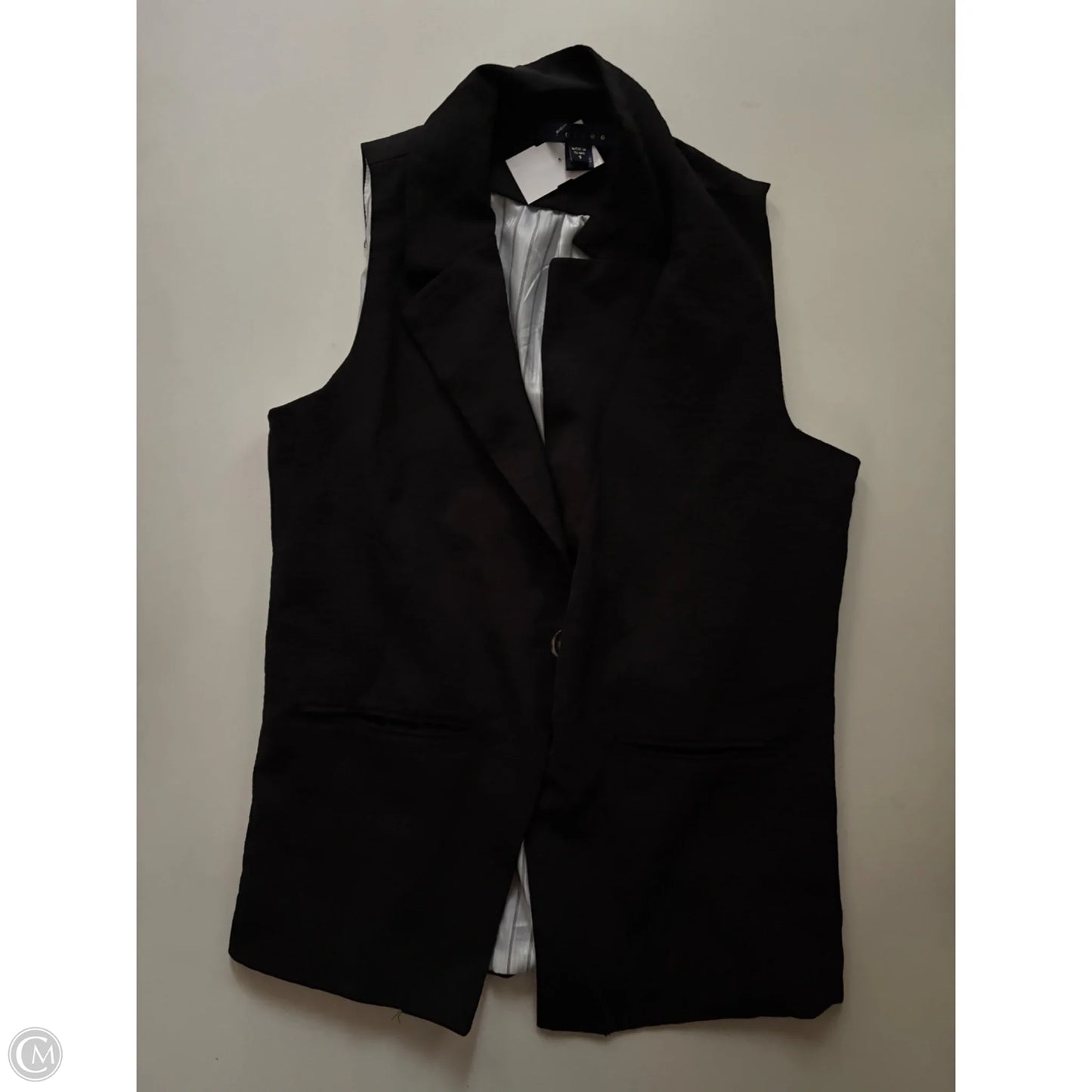 Vest Other By Clothes Mentor In Black, Size: S