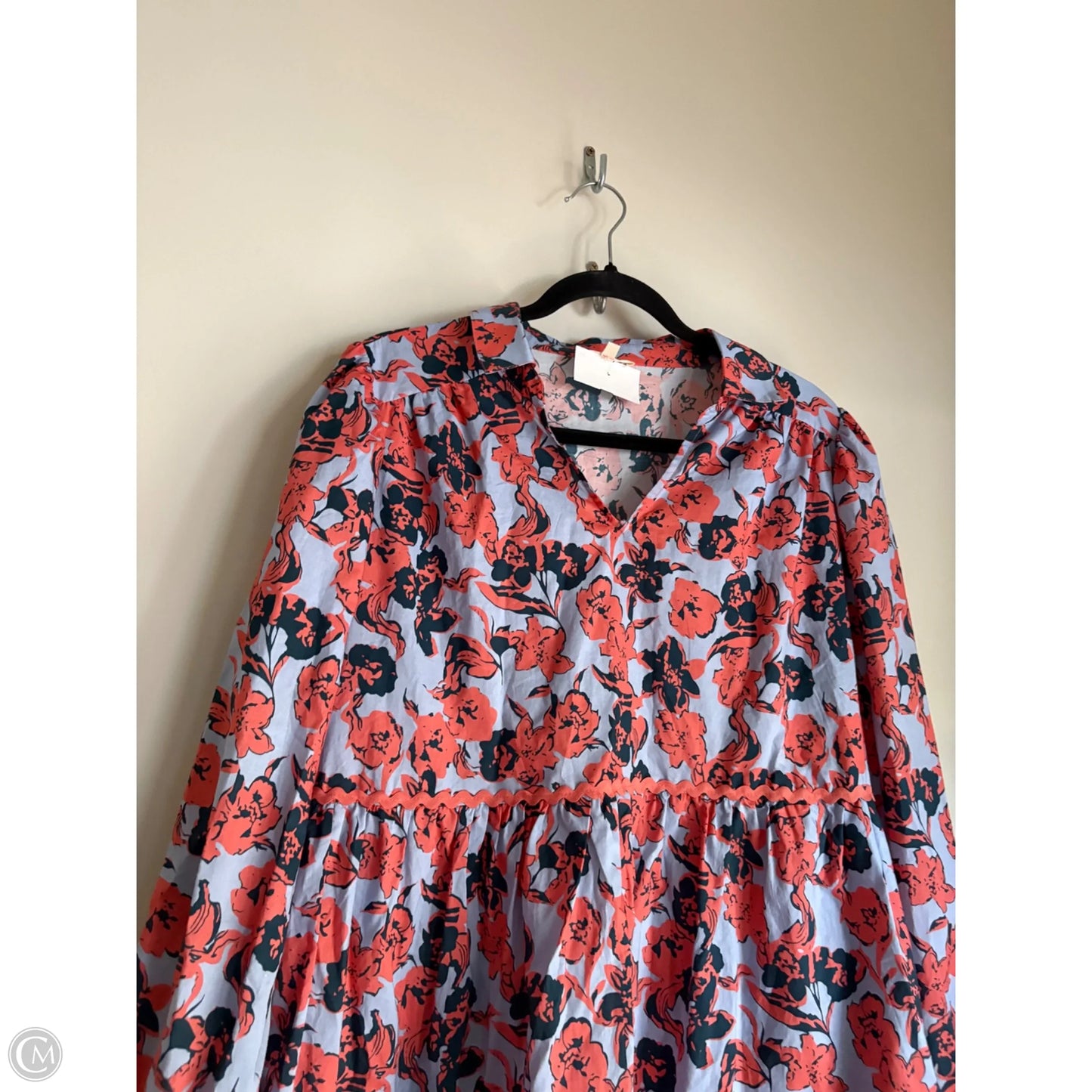 Dress Casual Midi By Jodifl In Floral Print, Size: L