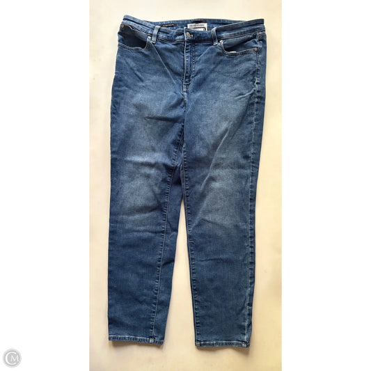Jeans Straight By Talbots In Blue, Size: 12