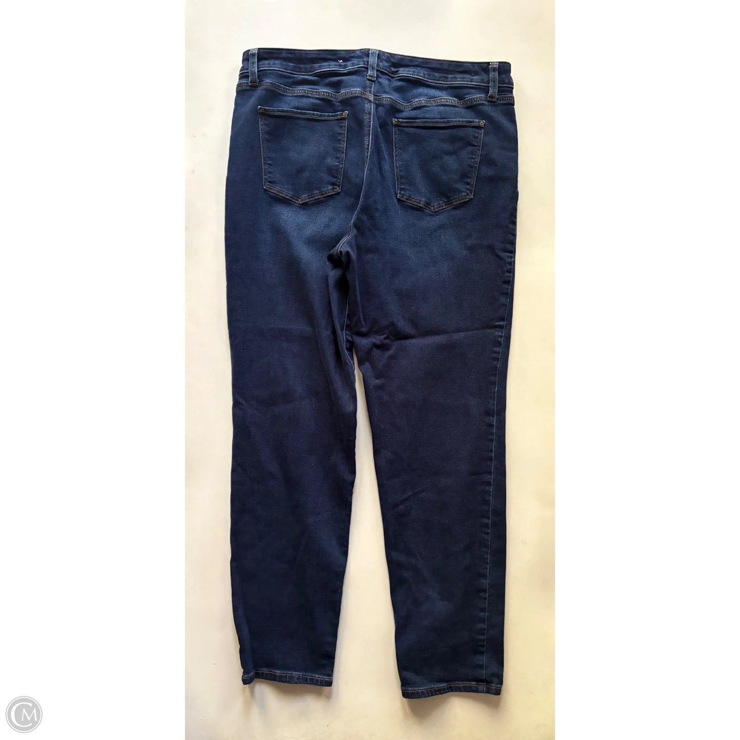 Jeans Straight By Talbots In Blue, Size: 14