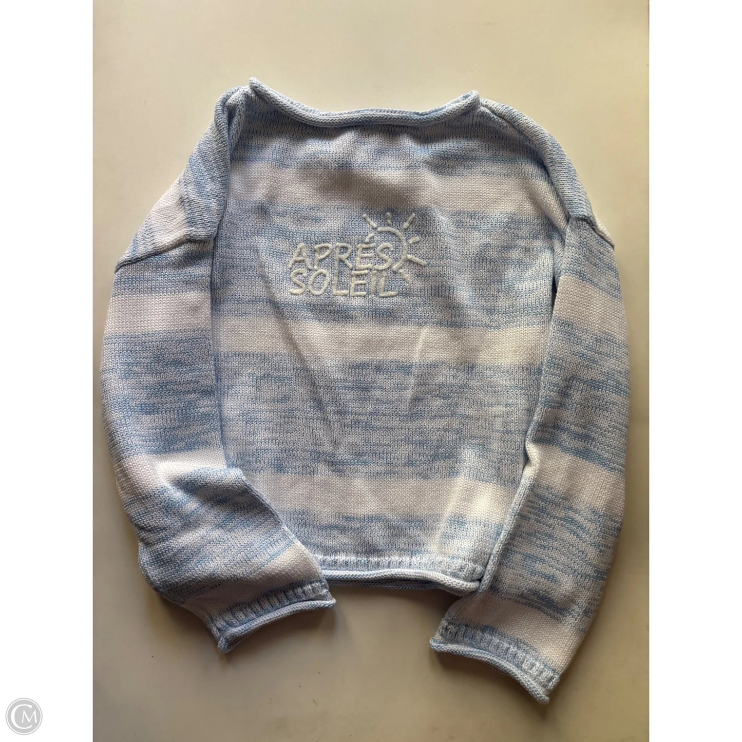 Sweater By Talbots In Blue, Size: L