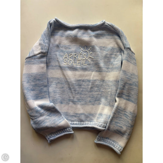 Sweater By Talbots In Blue, Size: L