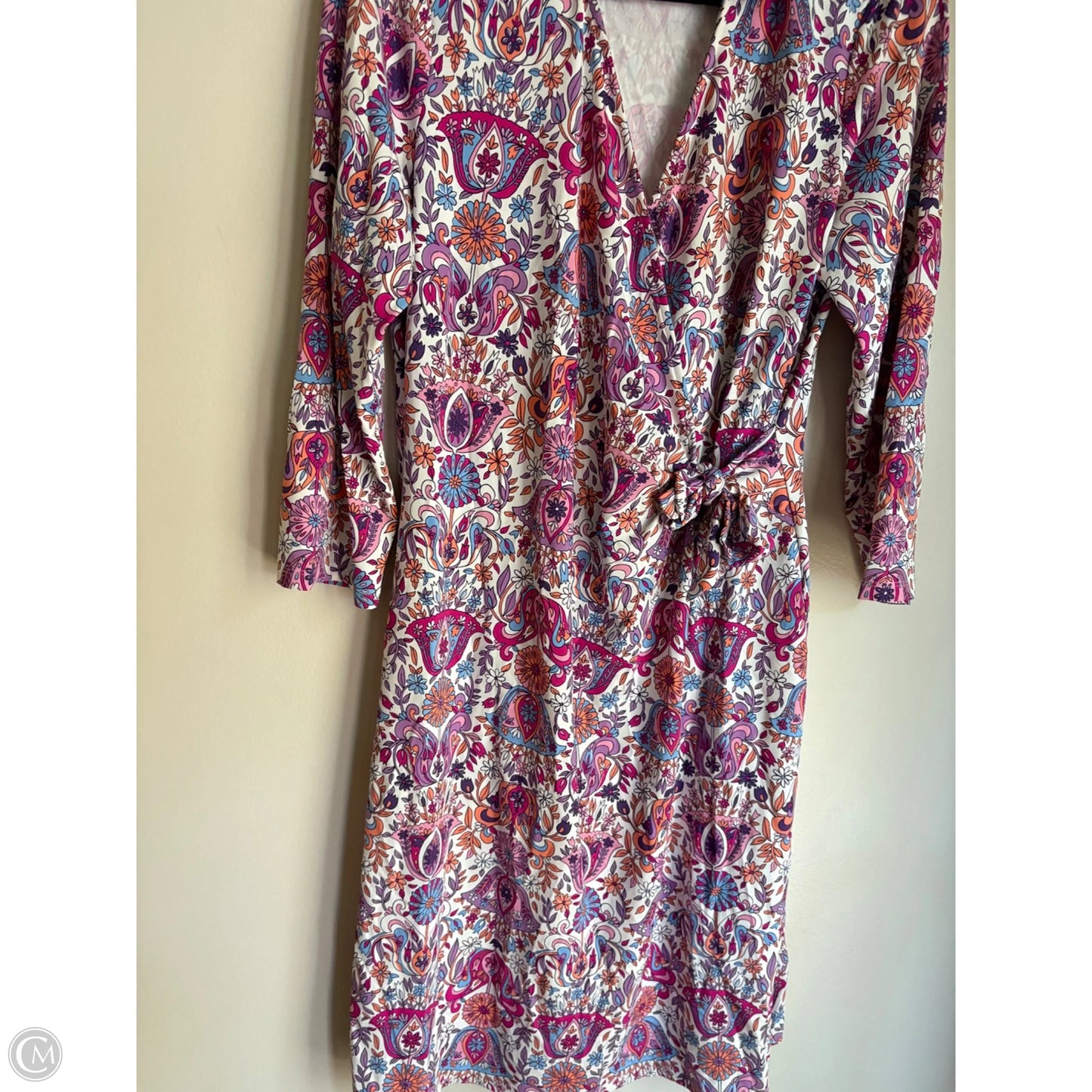 Dress Work By Talbots In Floral Print, Size: L