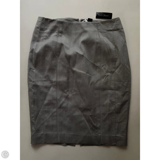 Skirt Midi By White House Black Market In Black, Size: 8