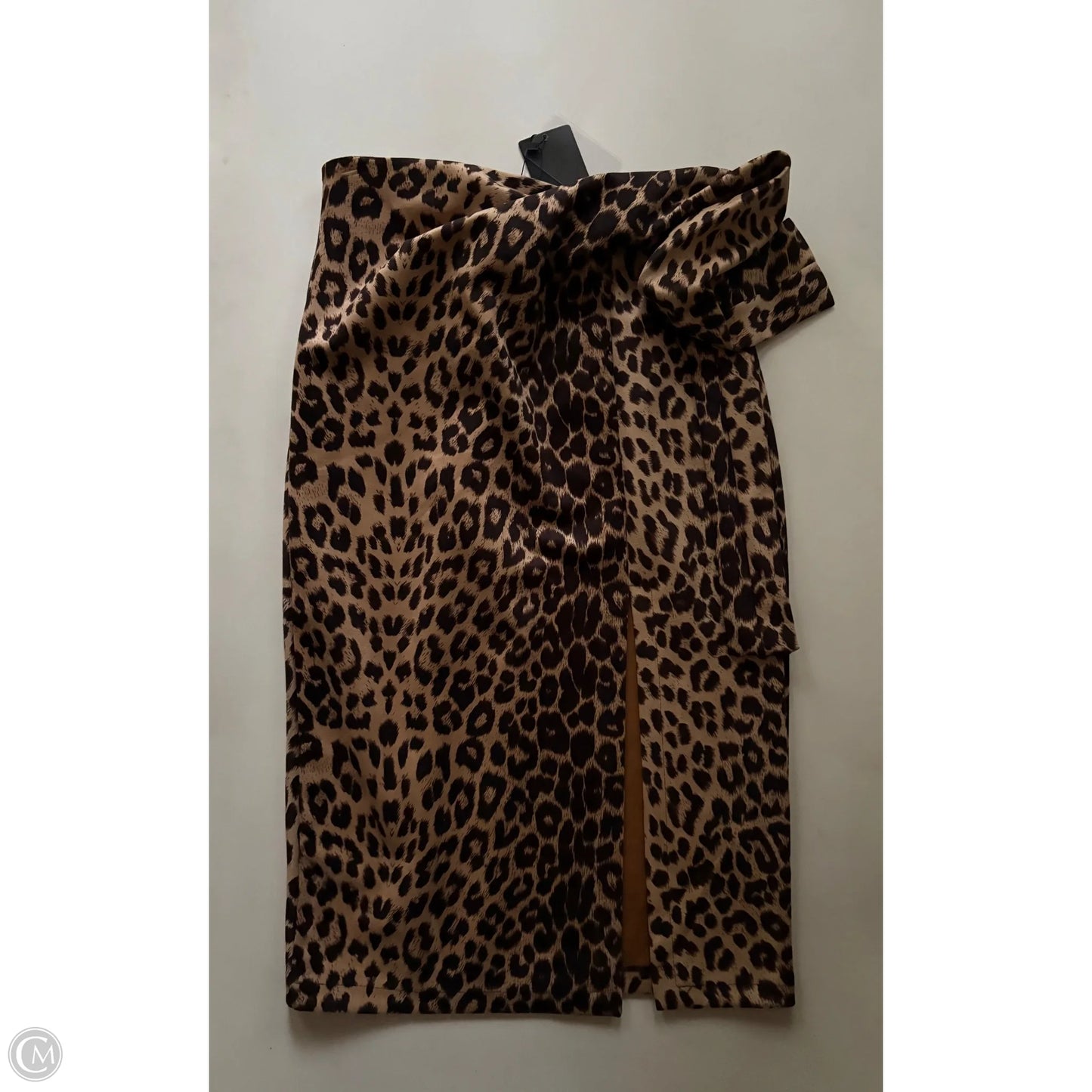 Skirt Midi By Fate In Animal Print, Size: 12