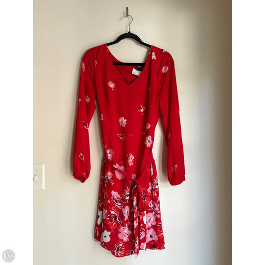 Dress Work By White House Black Market In Red, Size: M