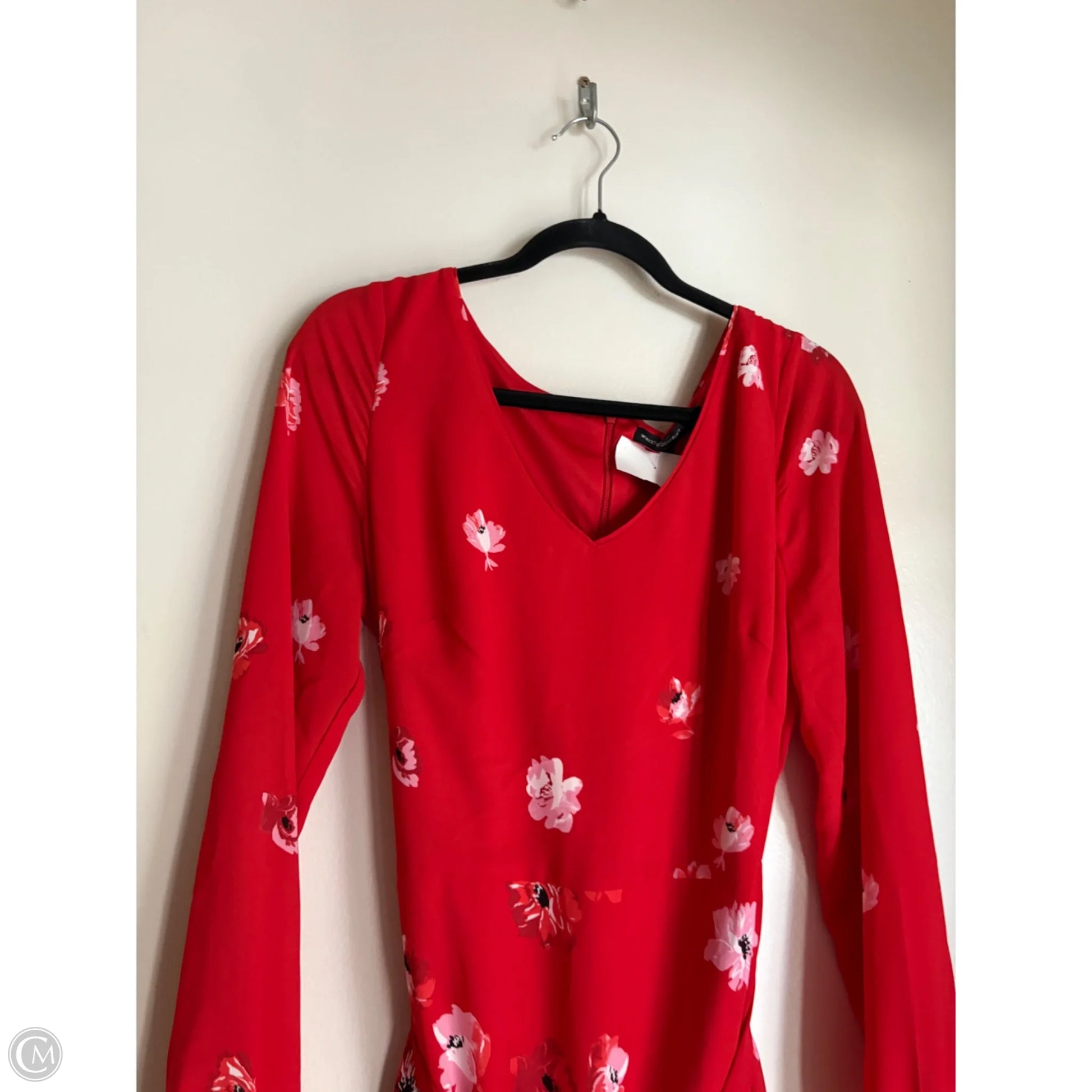 Dress Work By White House Black Market In Red, Size: M – Clothes Mentor Fayetteville NC #199