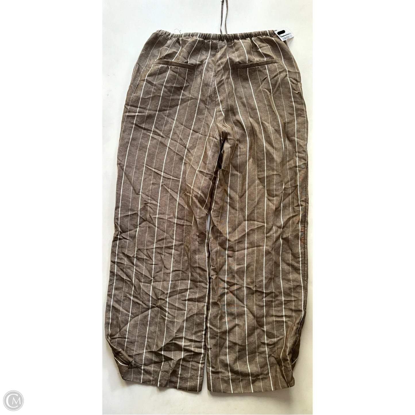 Pants Lounge By H&m In Striped Pattern, Size: L