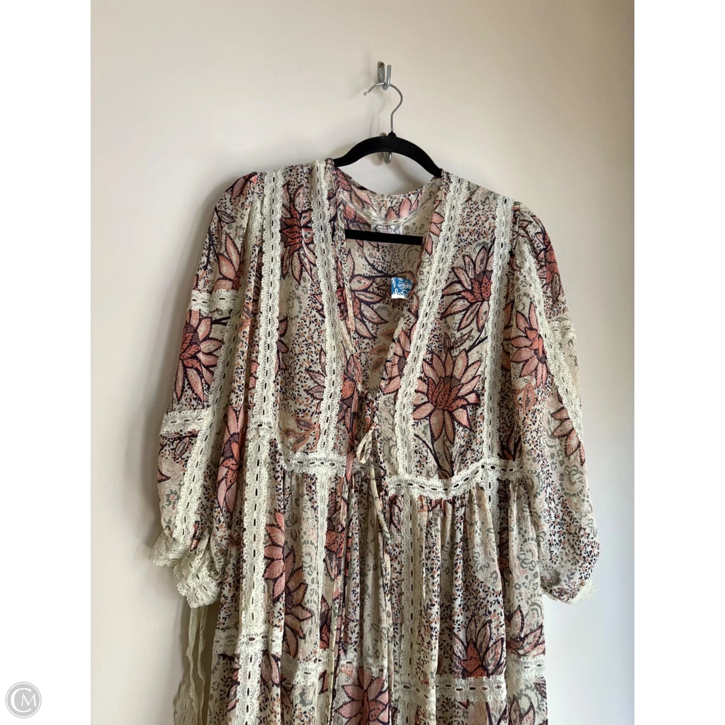 Kimono By Free People In Floral Print, Size: Xxs