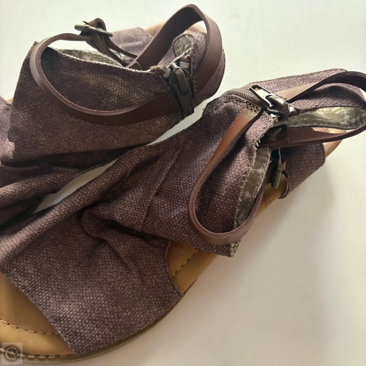 Sandals Flats By Blowfish In Brown, Size: 7.5