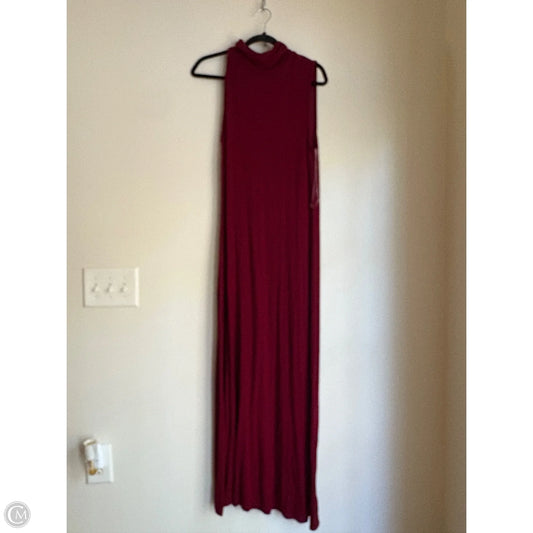 Dress Casual Maxi By A New Day In Red, Size: L