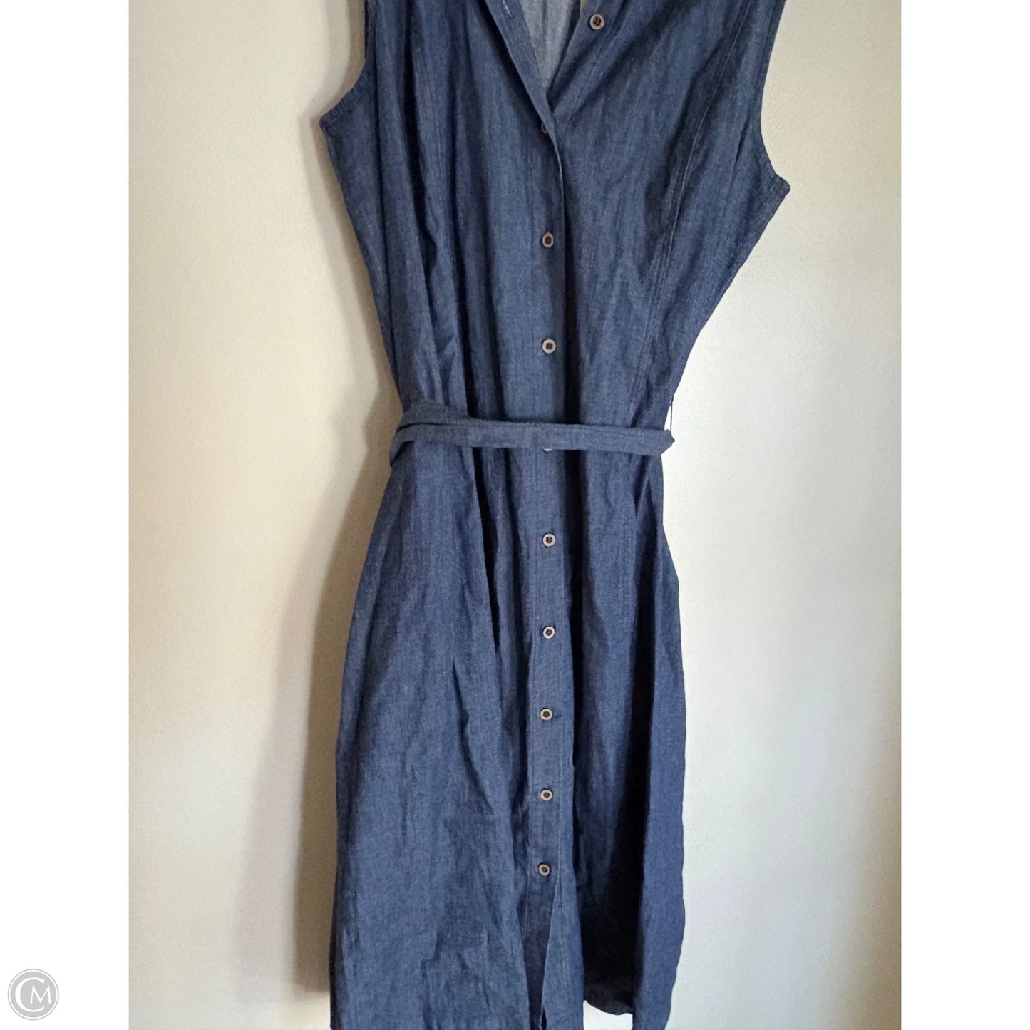Dress Casual Maxi By Anne Klein In Blue, Size: Xl