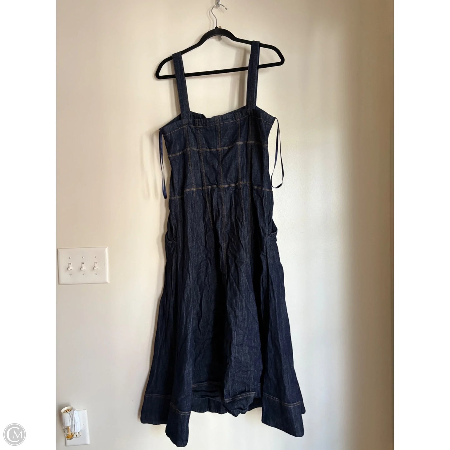 Dress Casual Maxi By Maeve In Blue, Size: Xl
