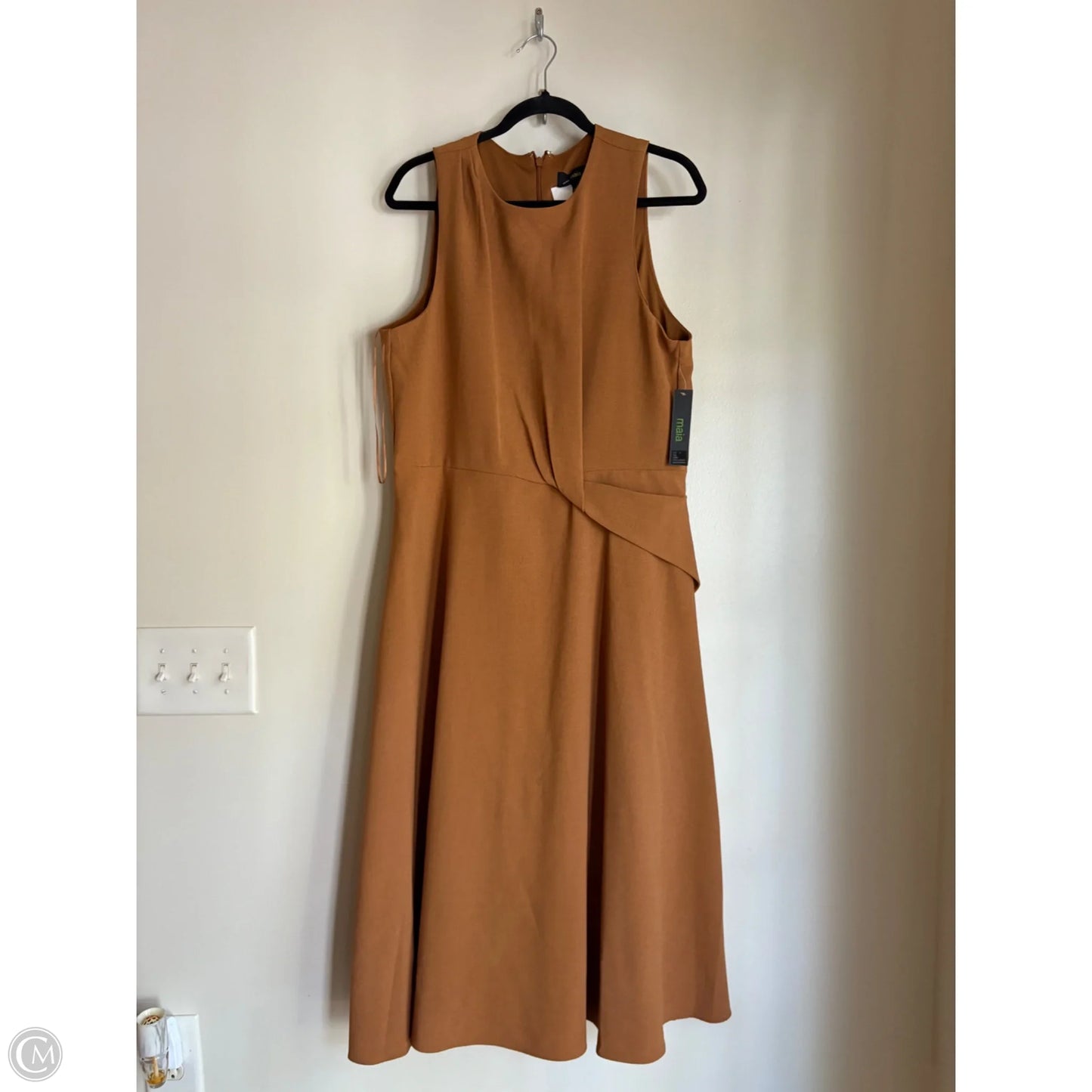 Dress Work By Maia In Brown, Size: Xl