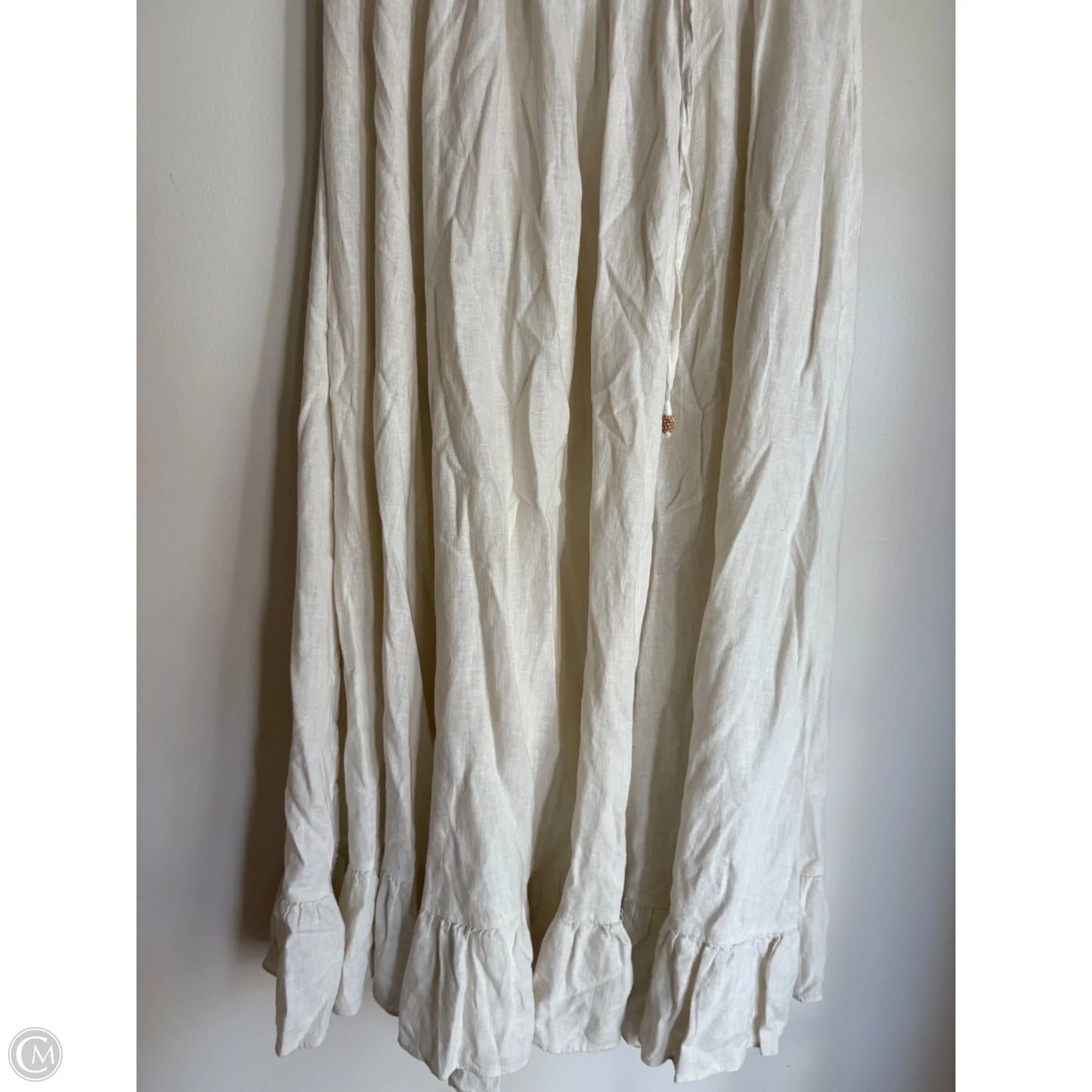 Dress Casual Maxi By Free People In Cream, Size: Xl