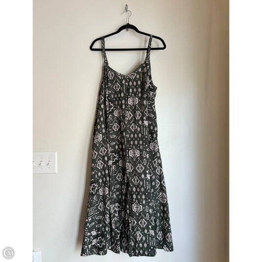 Dress Casual Maxi By Torrid In Green, Size: 1x