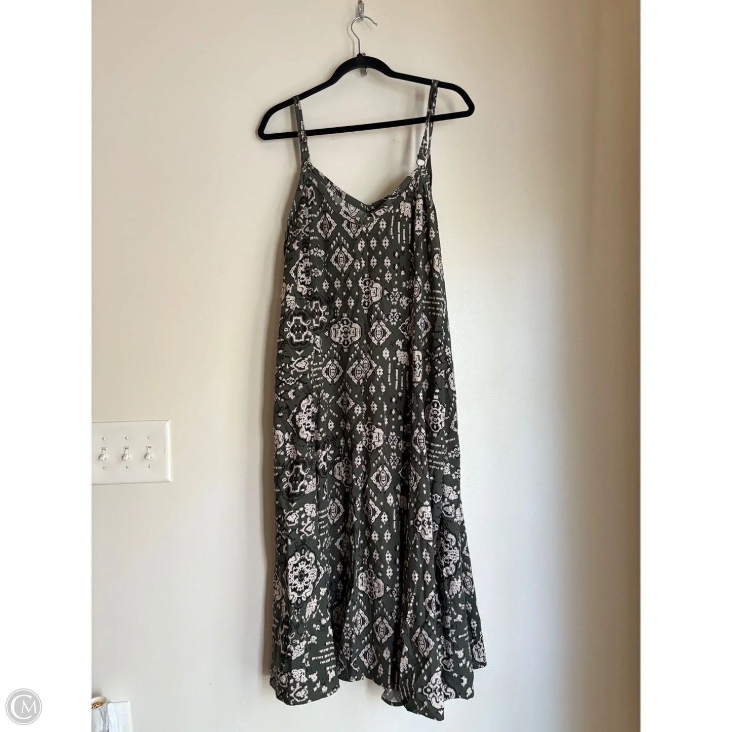 Dress Casual Maxi By Torrid In Green, Size: 1x