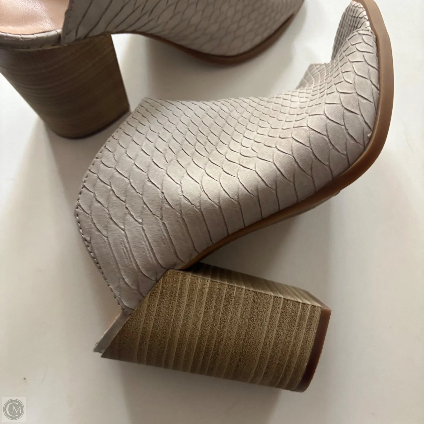 Shoes Heels Block By Express In Cream, Size: 7