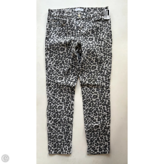 Jeans Straight By Loft In Animal Print, Size: 4