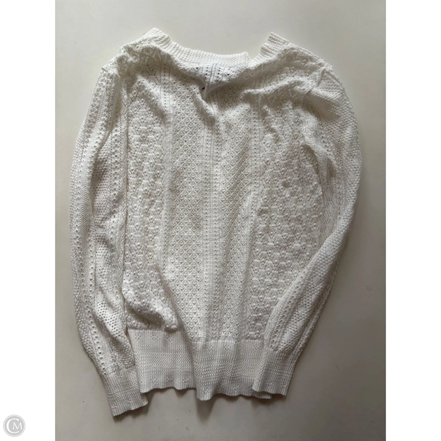 Sweater By White House Black Market In White, Size: M