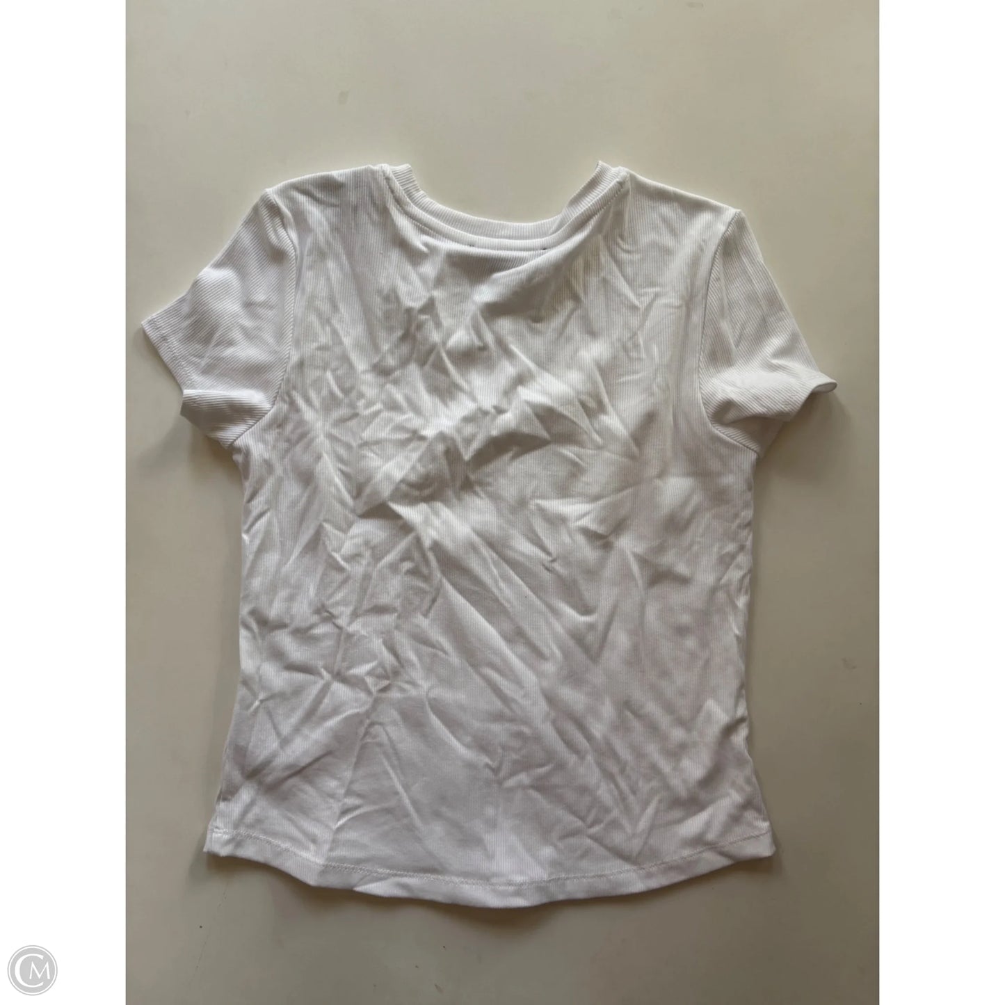 Top Short Sleeve By Tahari In White, Size: M