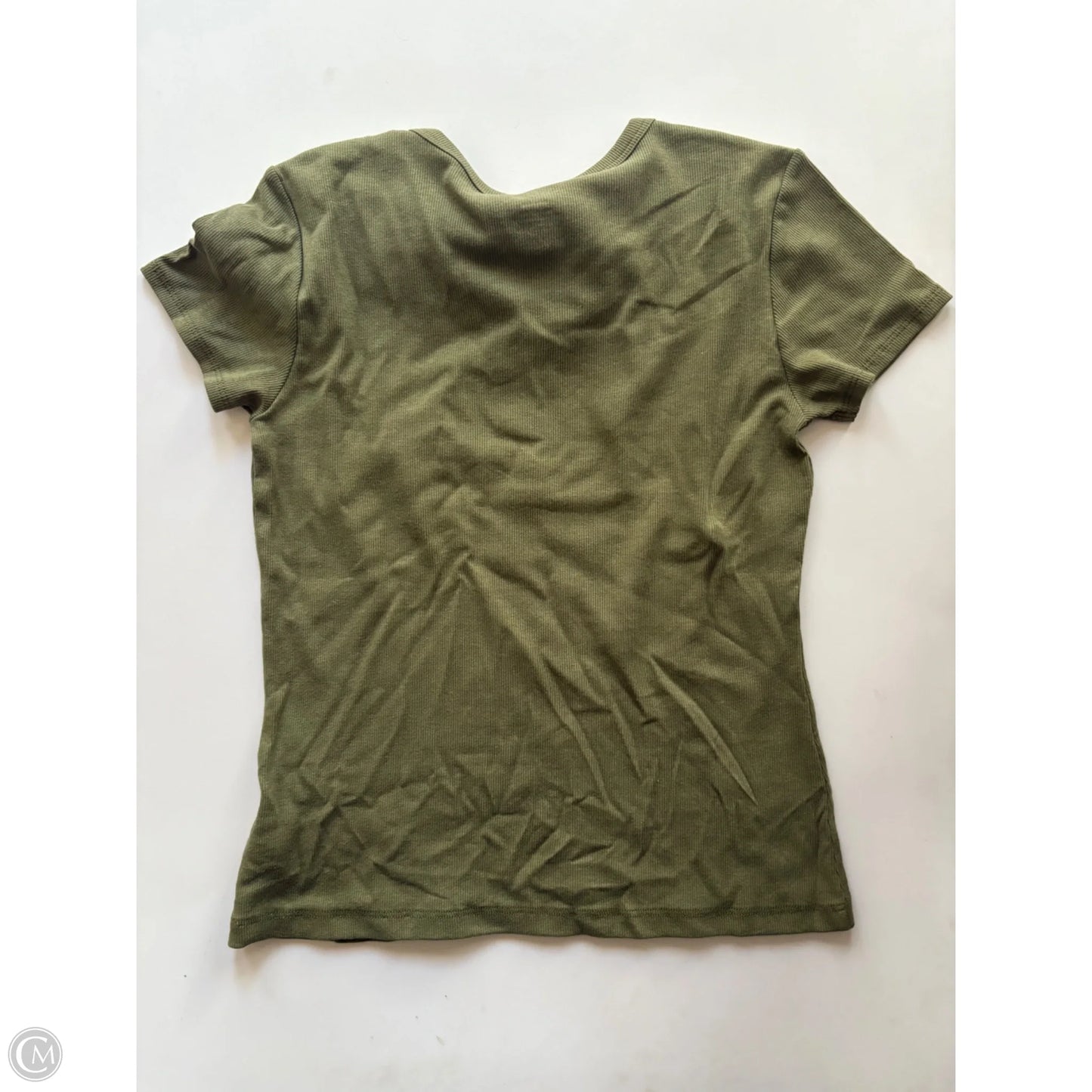 Top Short Sleeve By Wilt In Green, Size: M