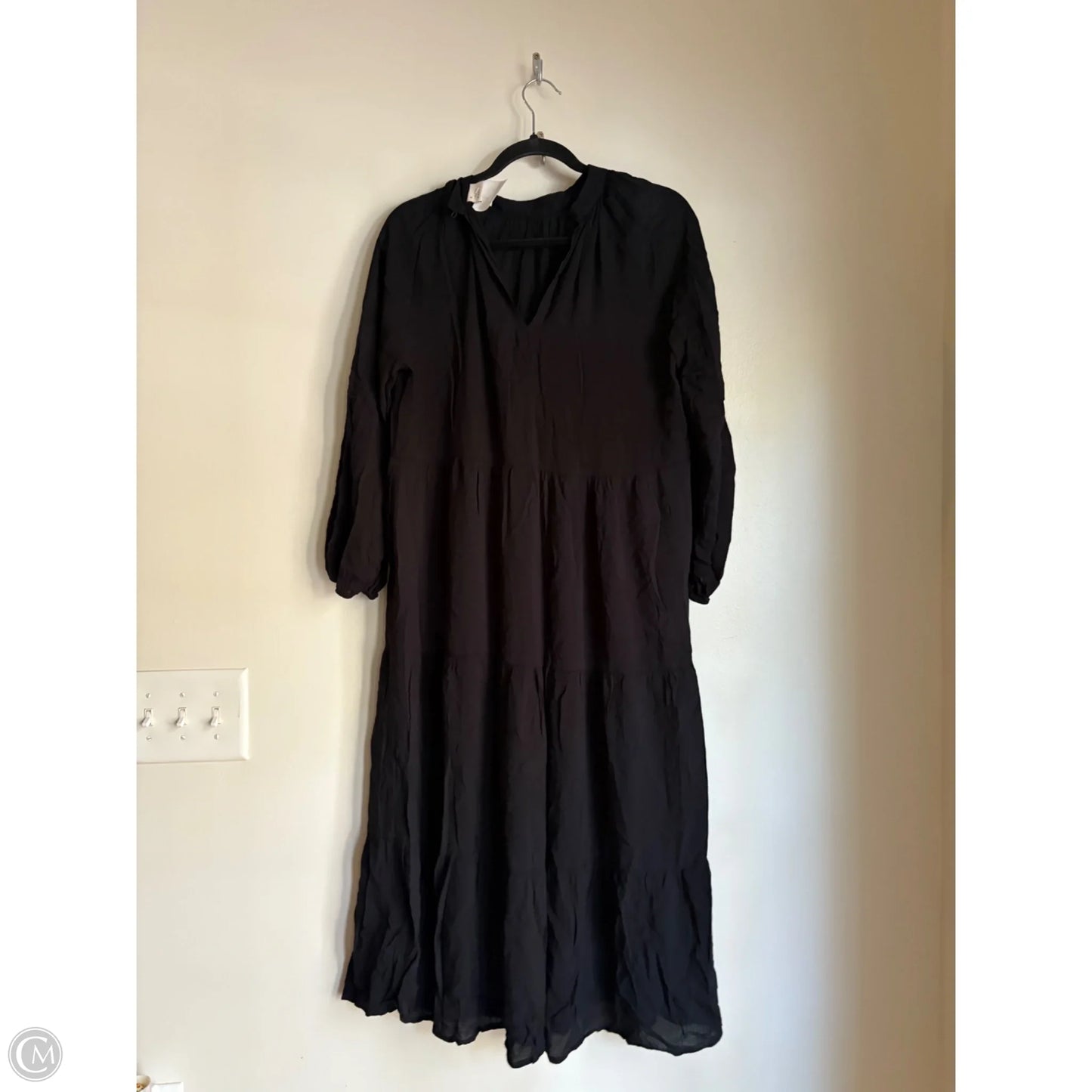Dress Casual Maxi By A New Day In Black, Size: S