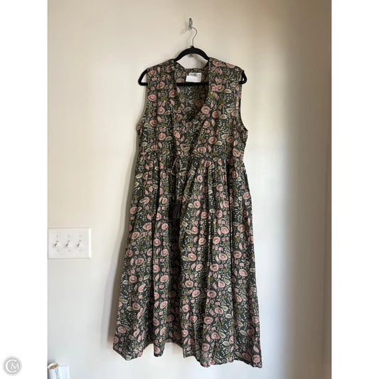 Dress Casual Maxi By Natural Life In Green, Size: Xl