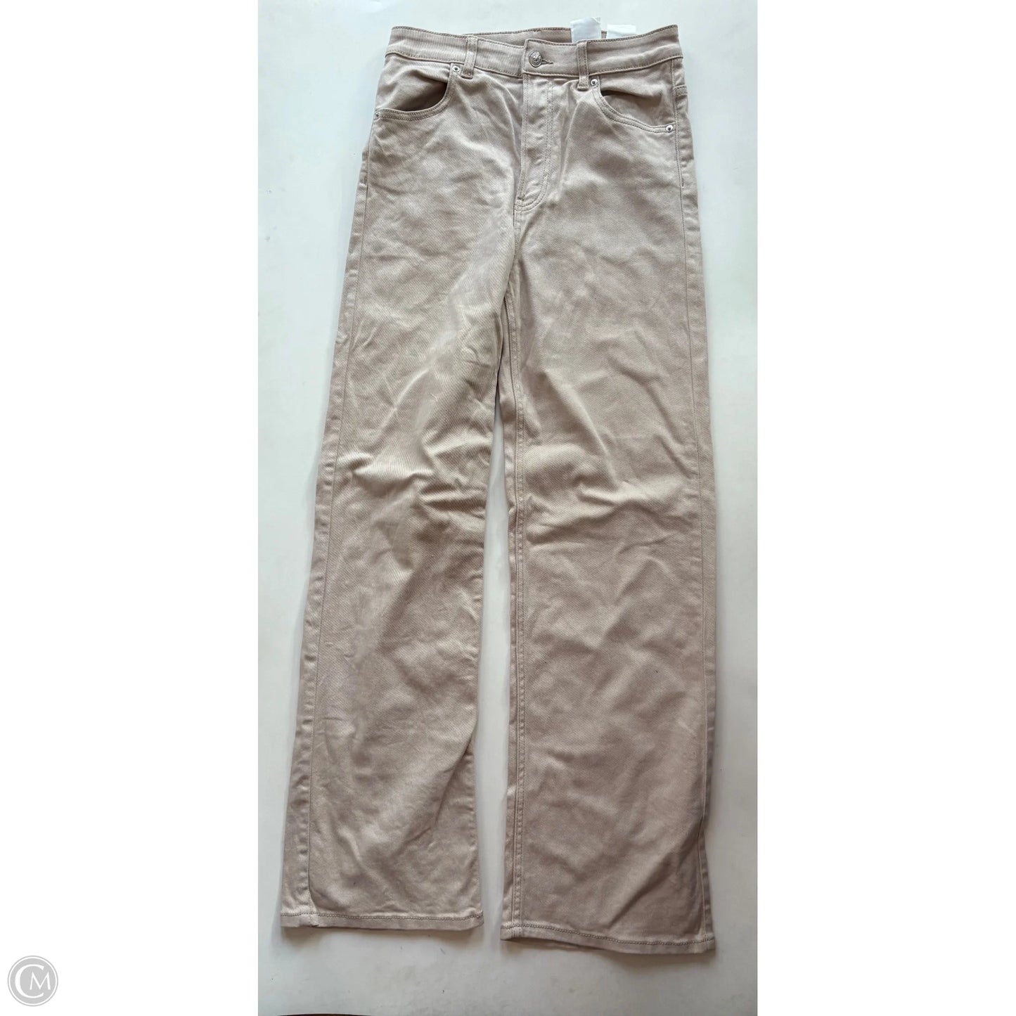 Jeans Boot Cut By H&m In Animal Print, Size: 8