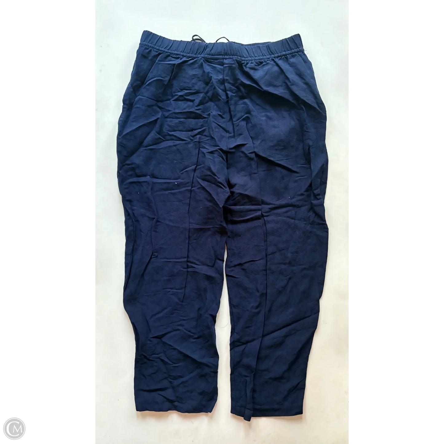Pants Linen By H&m In Blue, Size: 8