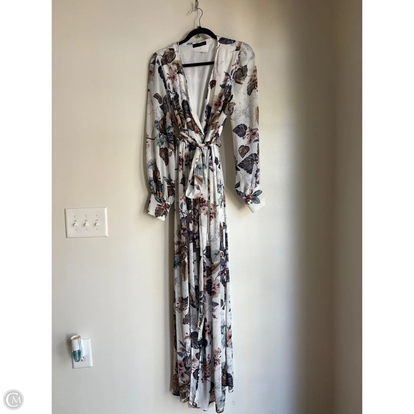 Dress Casual Maxi By Miss Avenue In Floral Print, Size: L