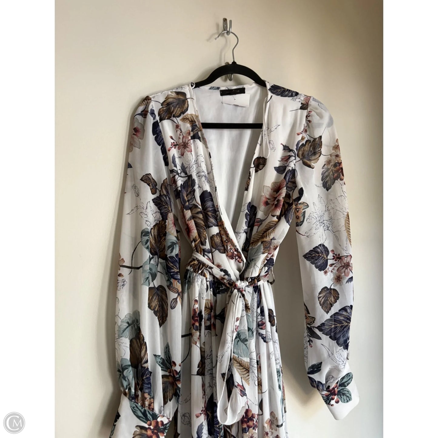 Dress Casual Maxi By Miss Avenue In Floral Print, Size: L