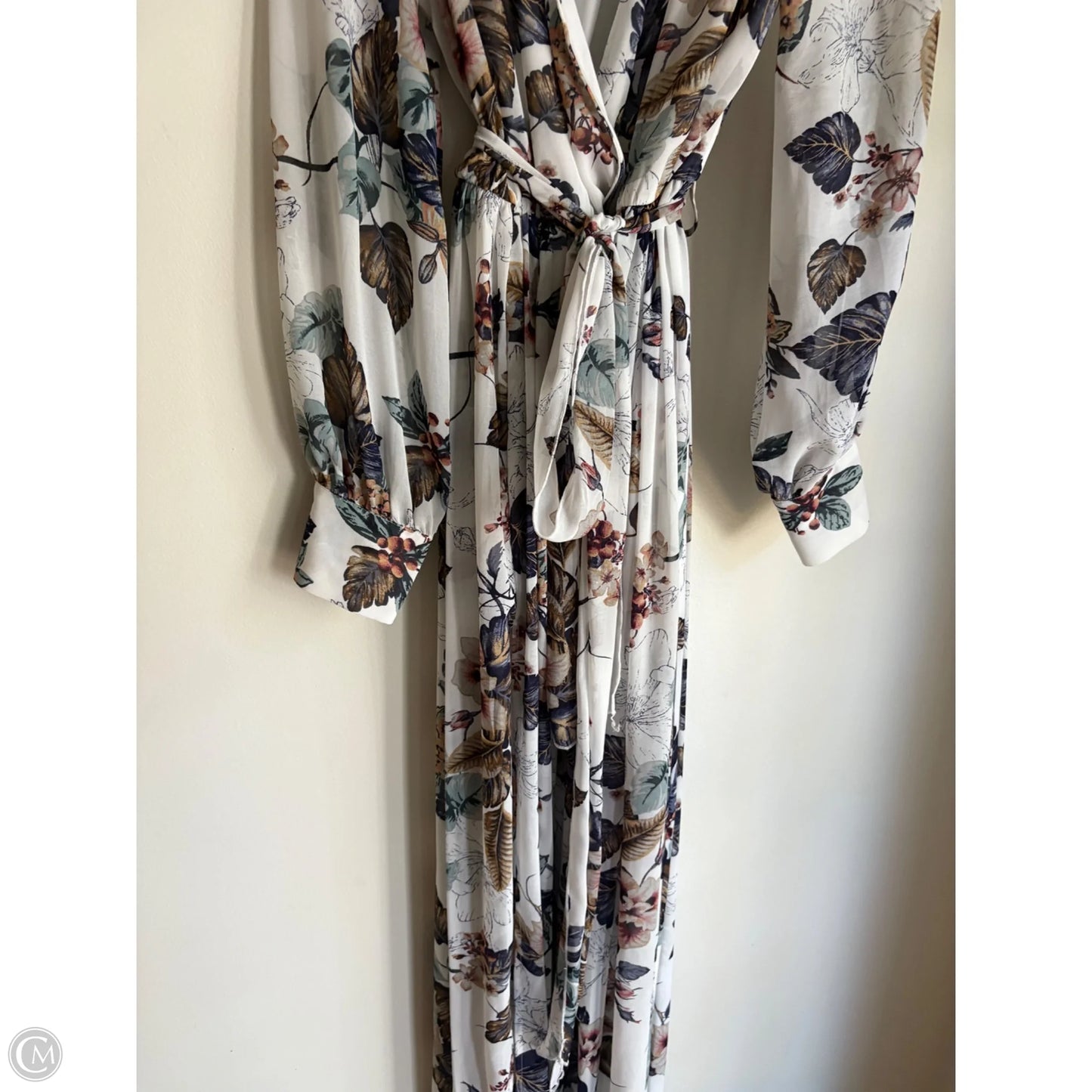 Dress Casual Maxi By Miss Avenue In Floral Print, Size: L