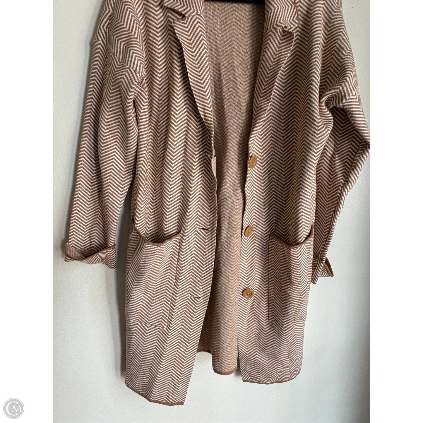 Coat Other By Nine West Apparel In Brown, Size: M