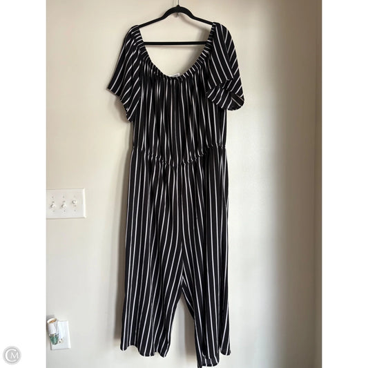 Jumpsuit By Ambiance Apparel In Black, Size: 3x