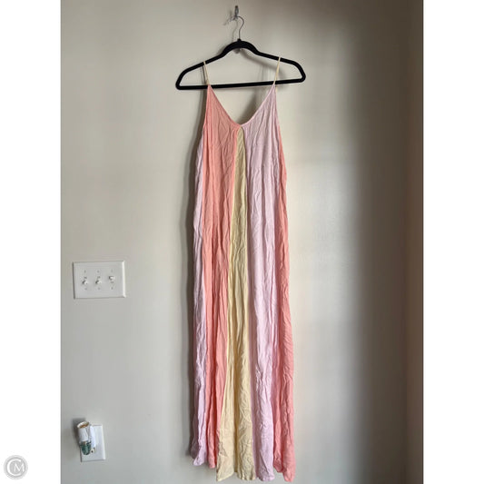 Dress Casual Maxi By Main Strip In Yellow, Size: 3x