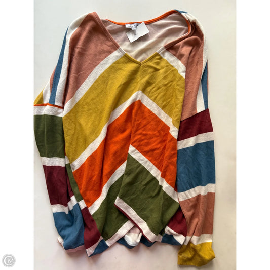 Sweater By White Birch In Multi-colored, Size: Xl
