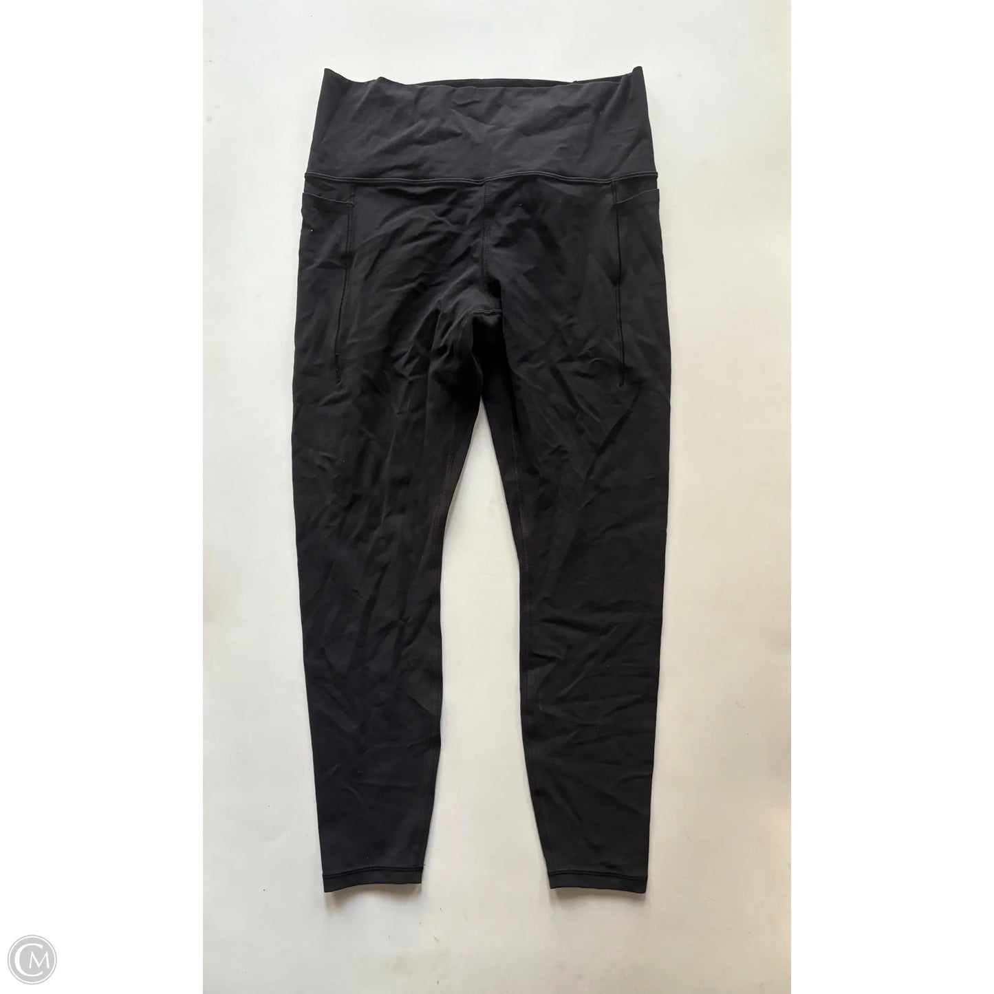 Athletic Leggings By Athleta In Black, Size: L