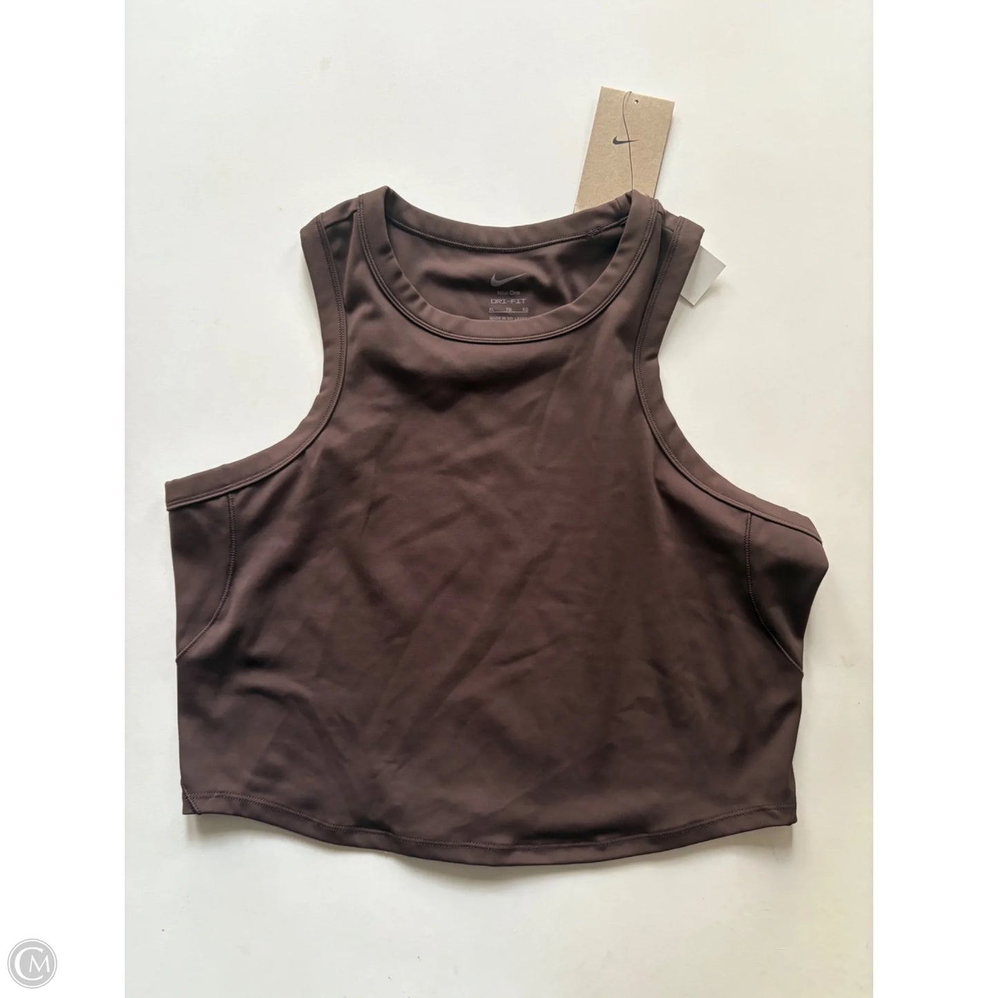 Athletic Tank Top By Nike Apparel In Brown, Size: Xl