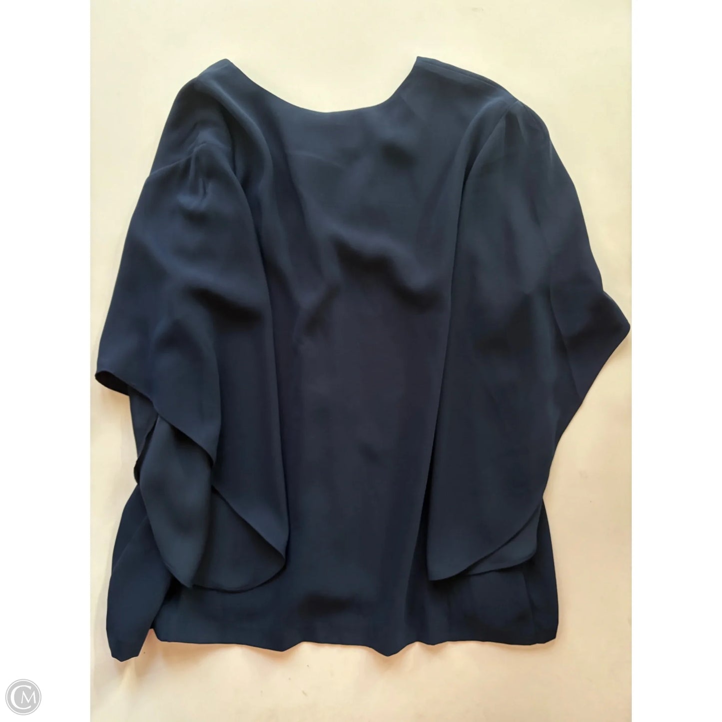 Blouse Long Sleeve By Anna Cate In Navy, Size: M