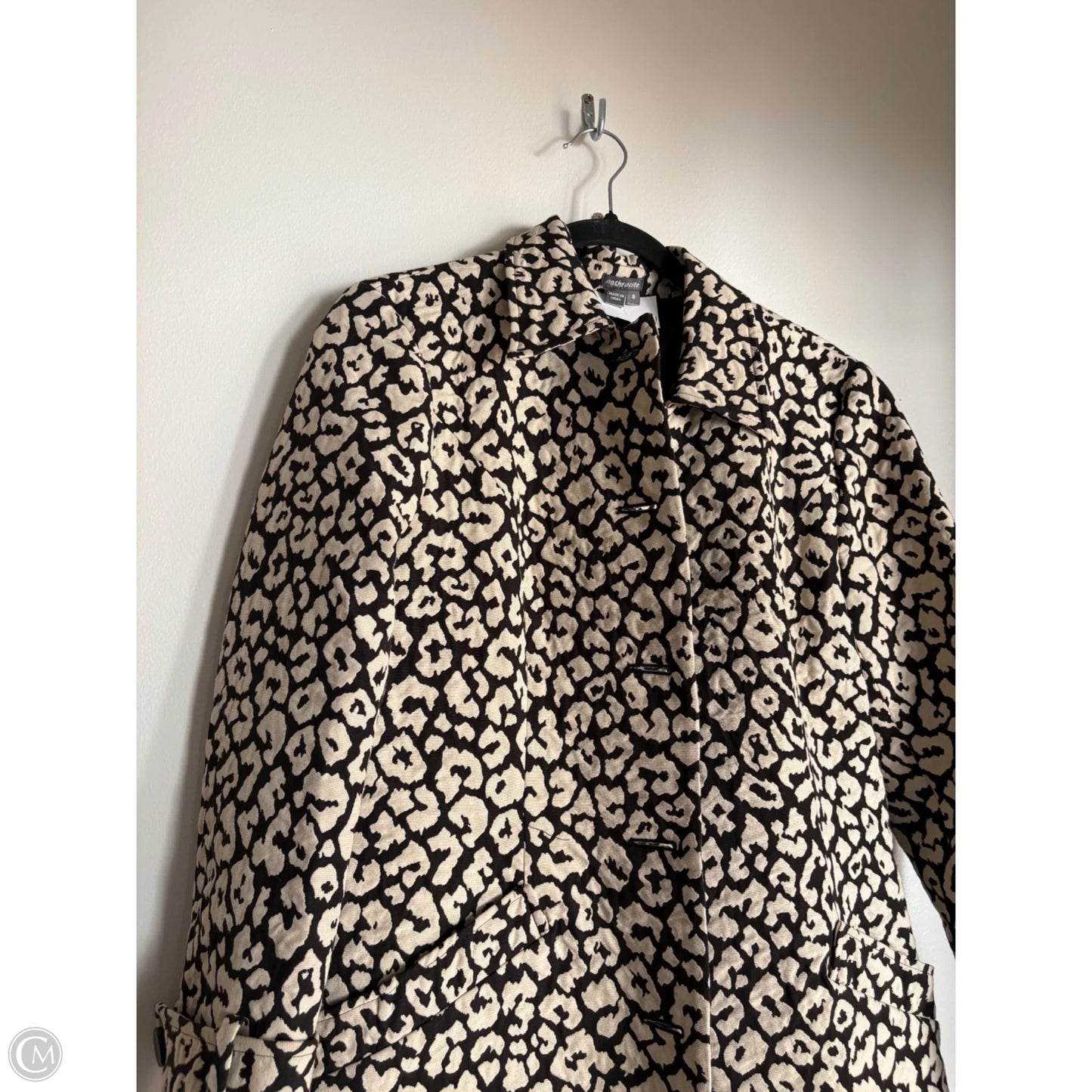 Coat Other By Anthracite In Animal Print, Size: M
