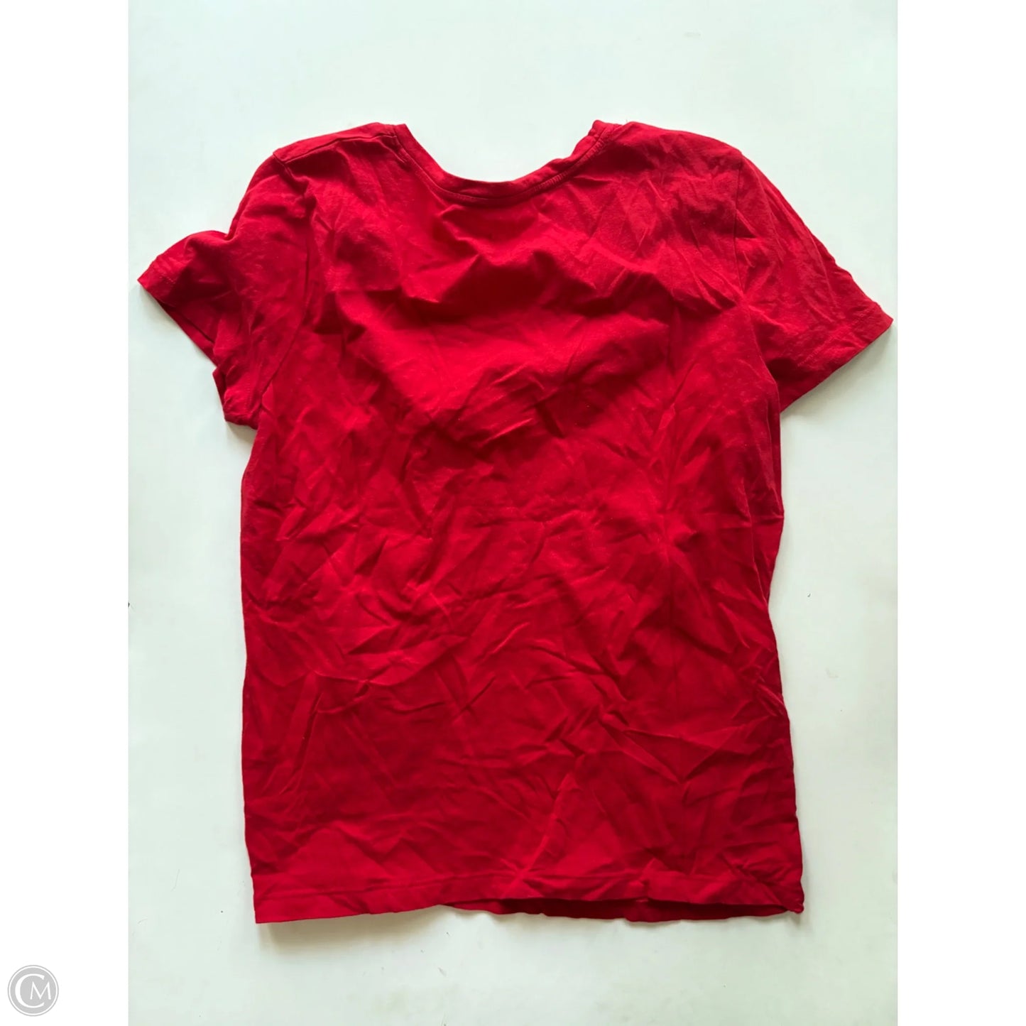Top Short Sleeve By Time And Tru In Red, Size: M