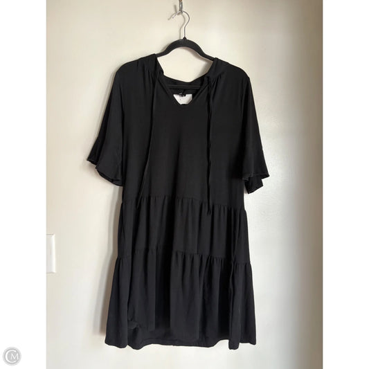 Dress Casual Midi By Clothes Mentor In Black, Size: M